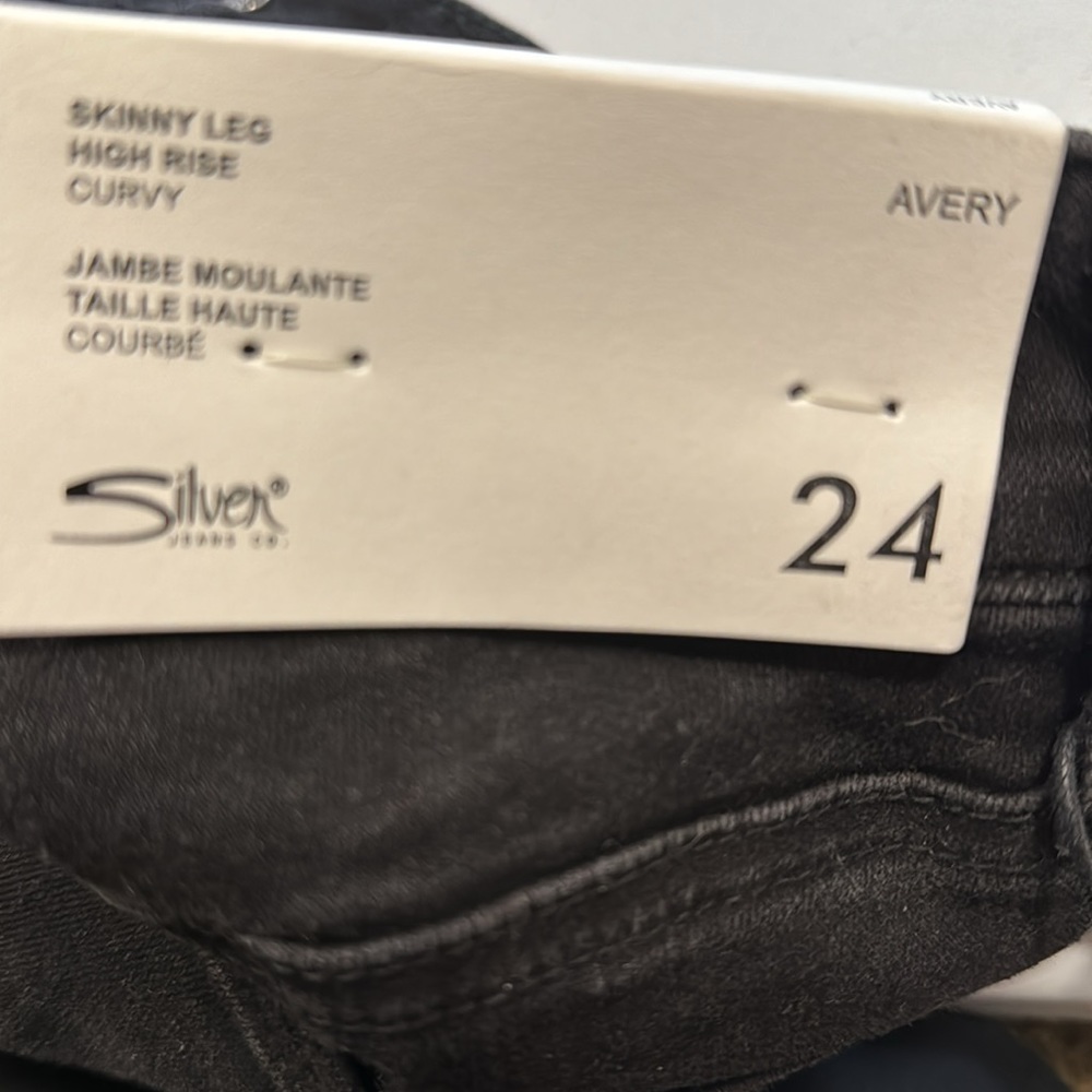 Silver jeans brand new. Black - Picture 4 of 4